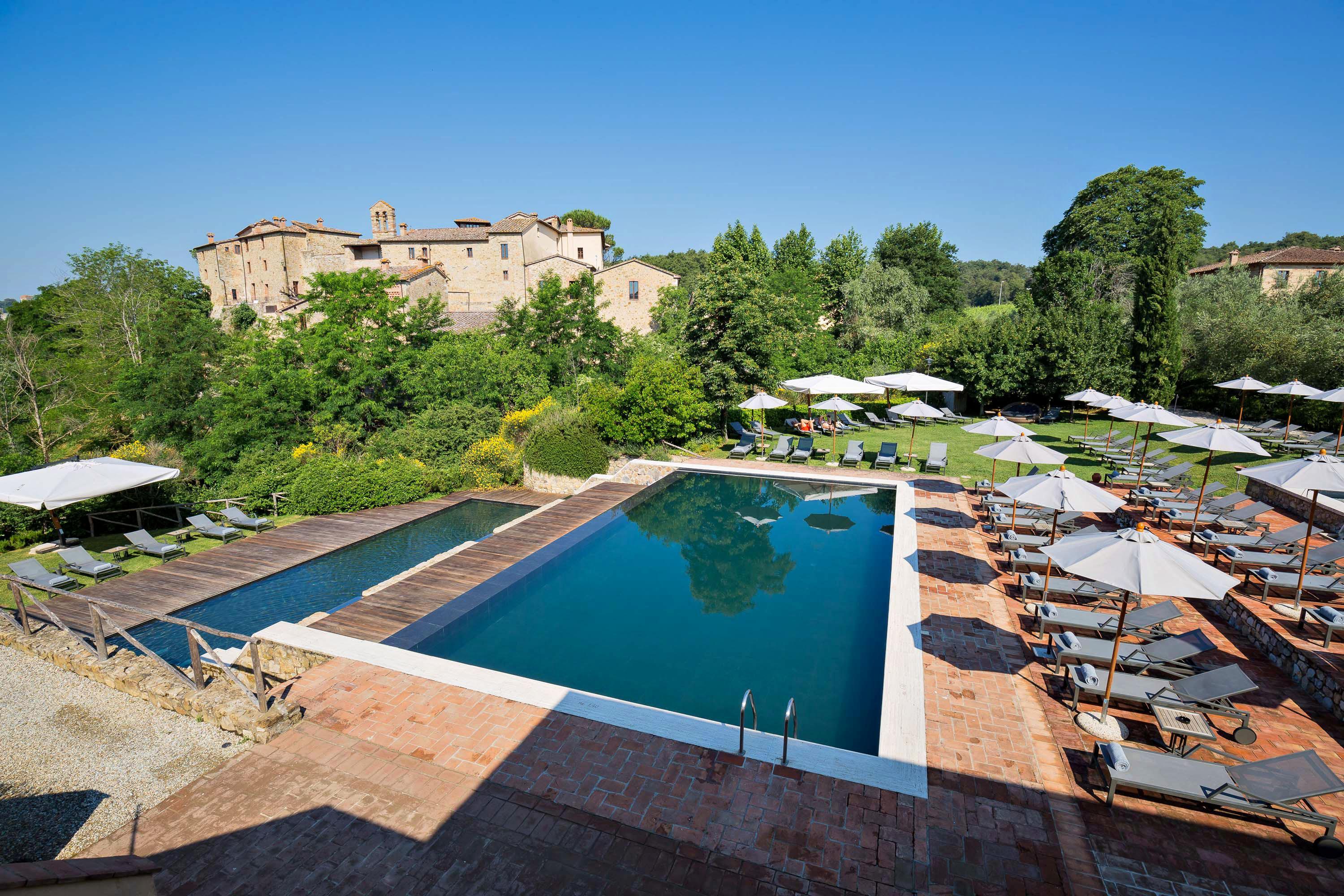 Castel Monastero - The Leading Hotels Of The World Кастельнуово-Берарденга Экстерьер фото