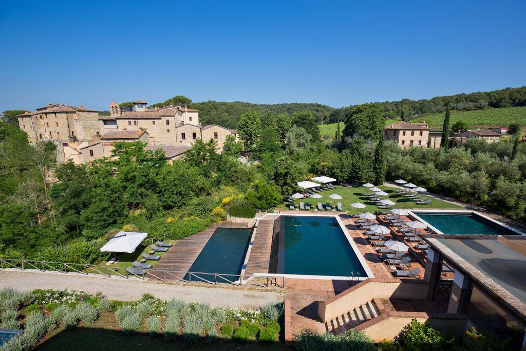 Castel Monastero - The Leading Hotels Of The World Кастельнуово-Берарденга Экстерьер фото