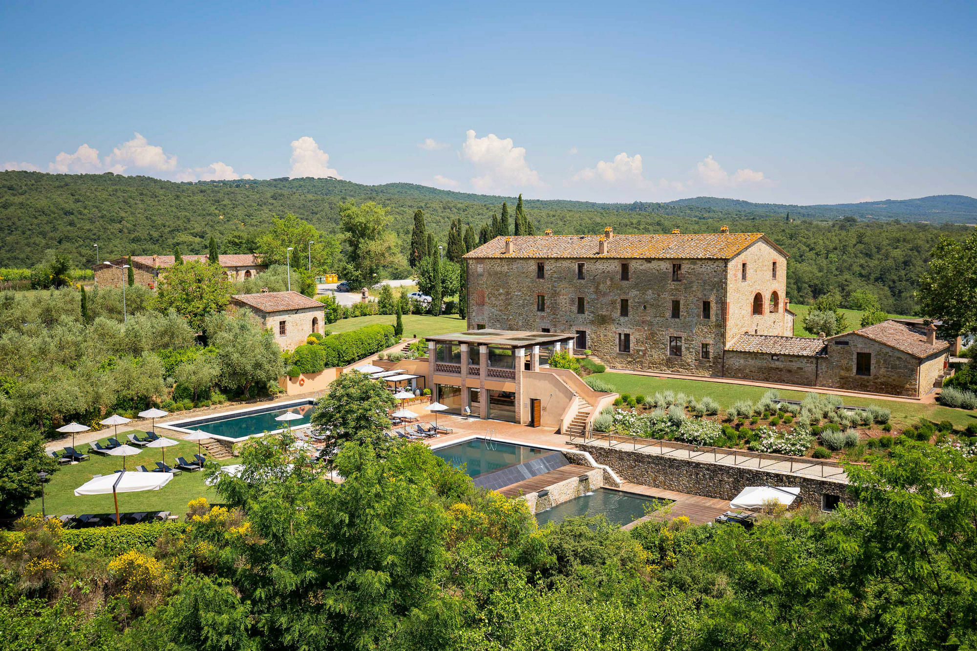 Castel Monastero - The Leading Hotels Of The World Кастельнуово-Берарденга Экстерьер фото